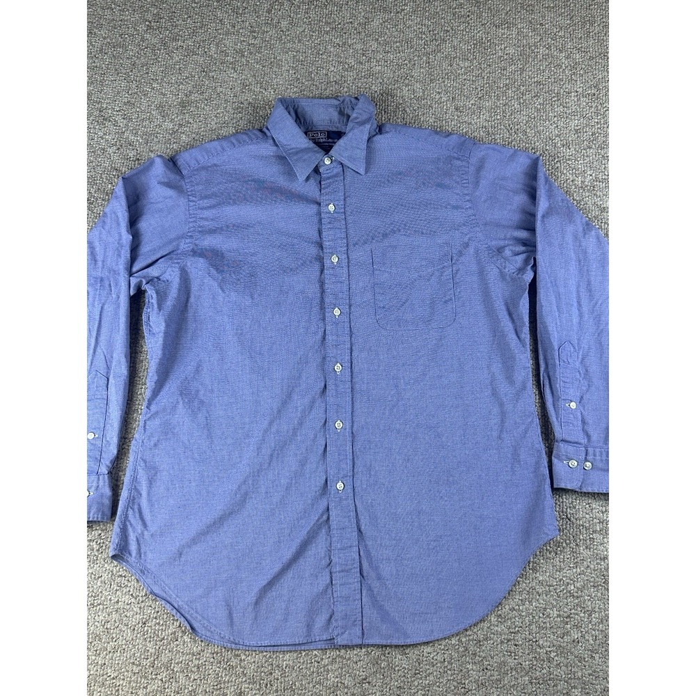 Vintage Polo By Ralph Lauren Andrew Men's Dress Shirt Size 16.5 34/35(Actual 31)